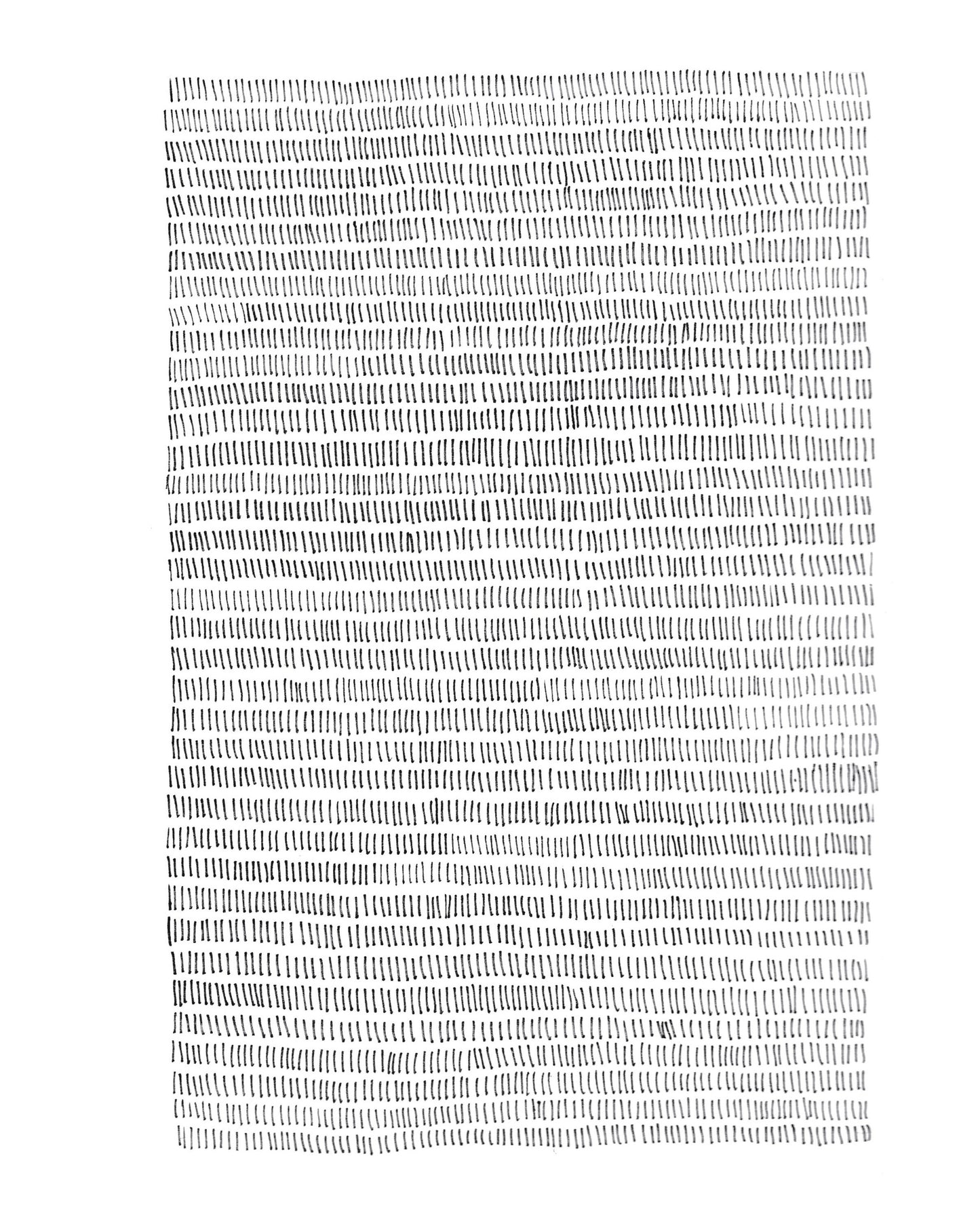 Black Stripes Art Print (0926)