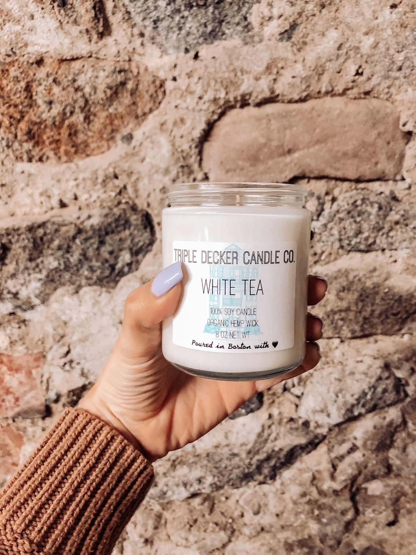 White Tea Candle