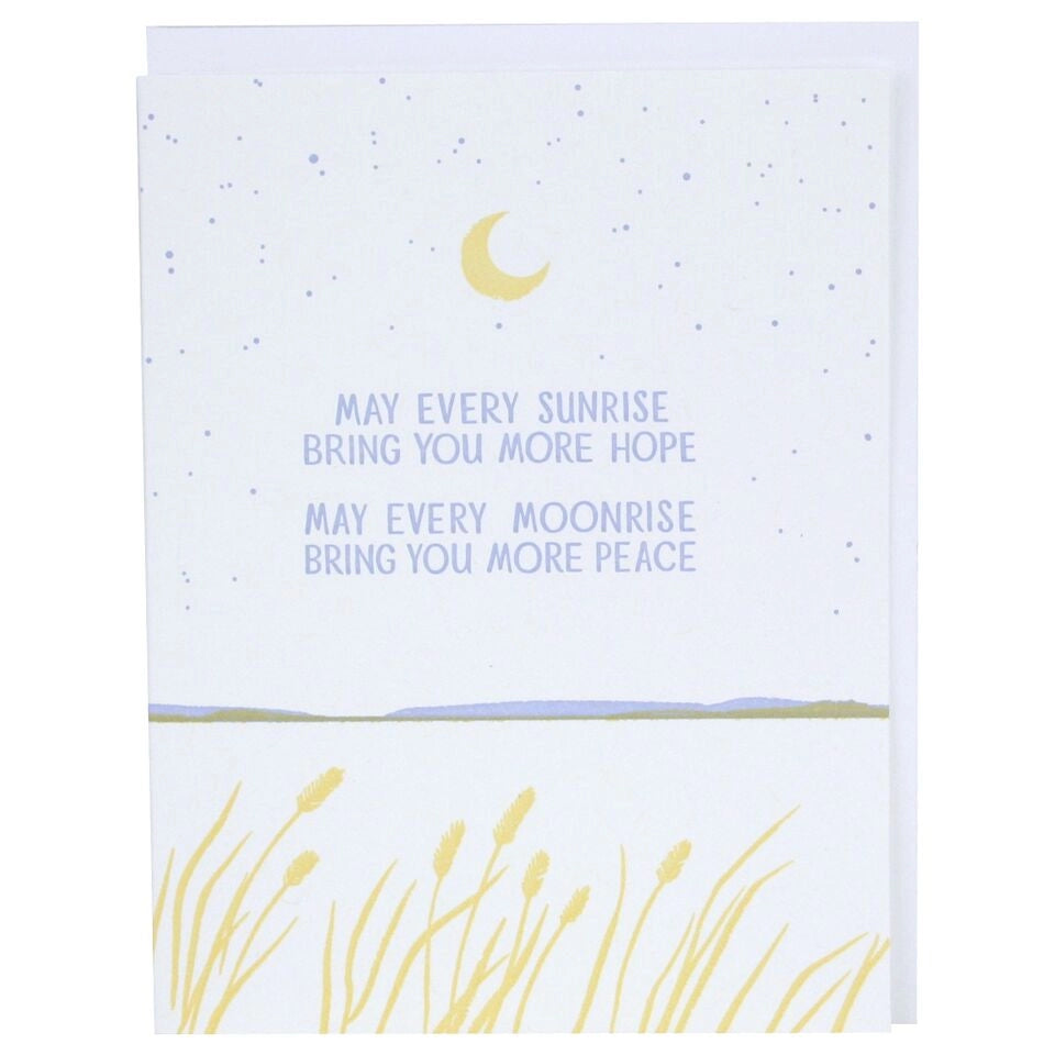 Every Sunrise Sympathy Card