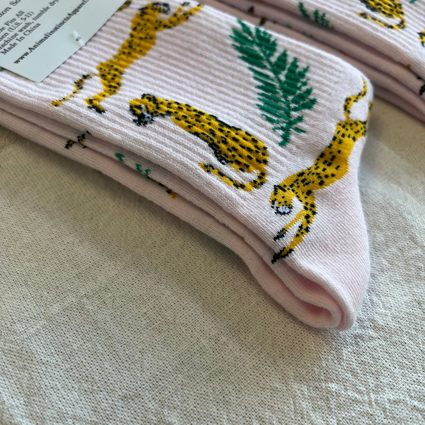 Cheetah Socks