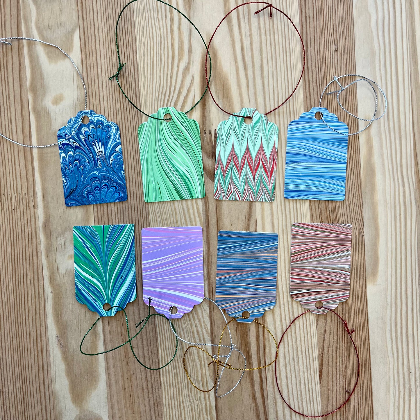 Hand-painted Gift Tags (Set of 10)