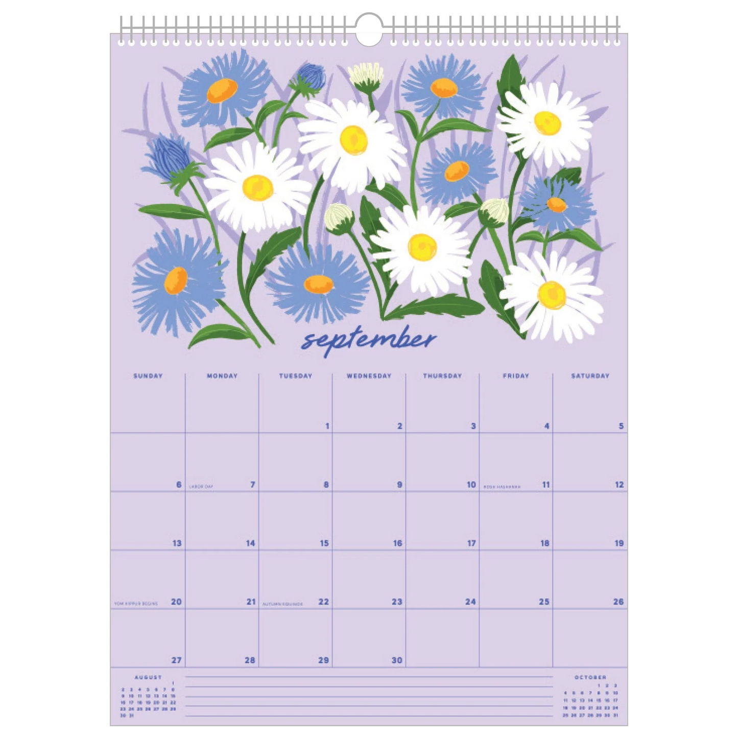 2026 Wall Calendar - Wildflowers