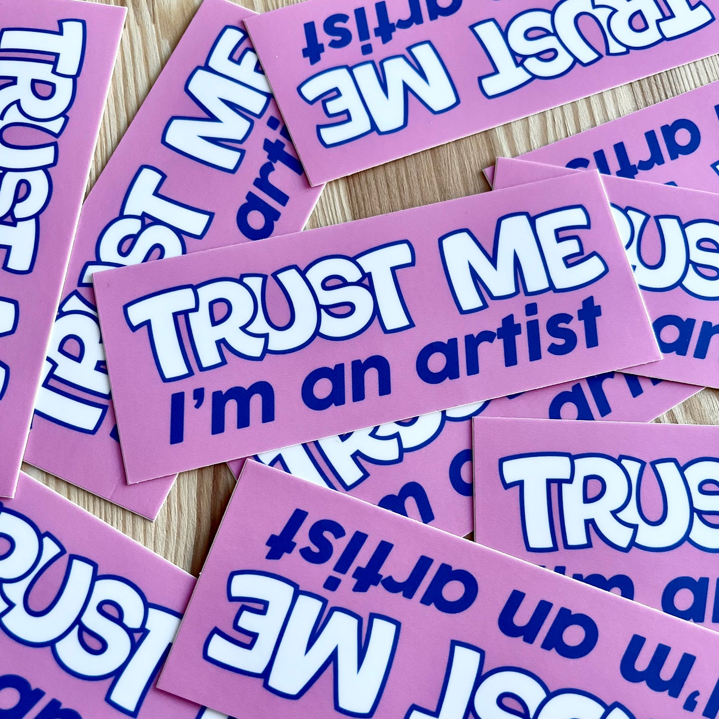 Trust Me I'm an Artist Sticker