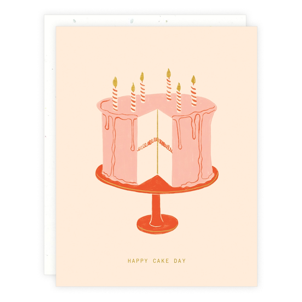 Happy Cake Day Birthday Card