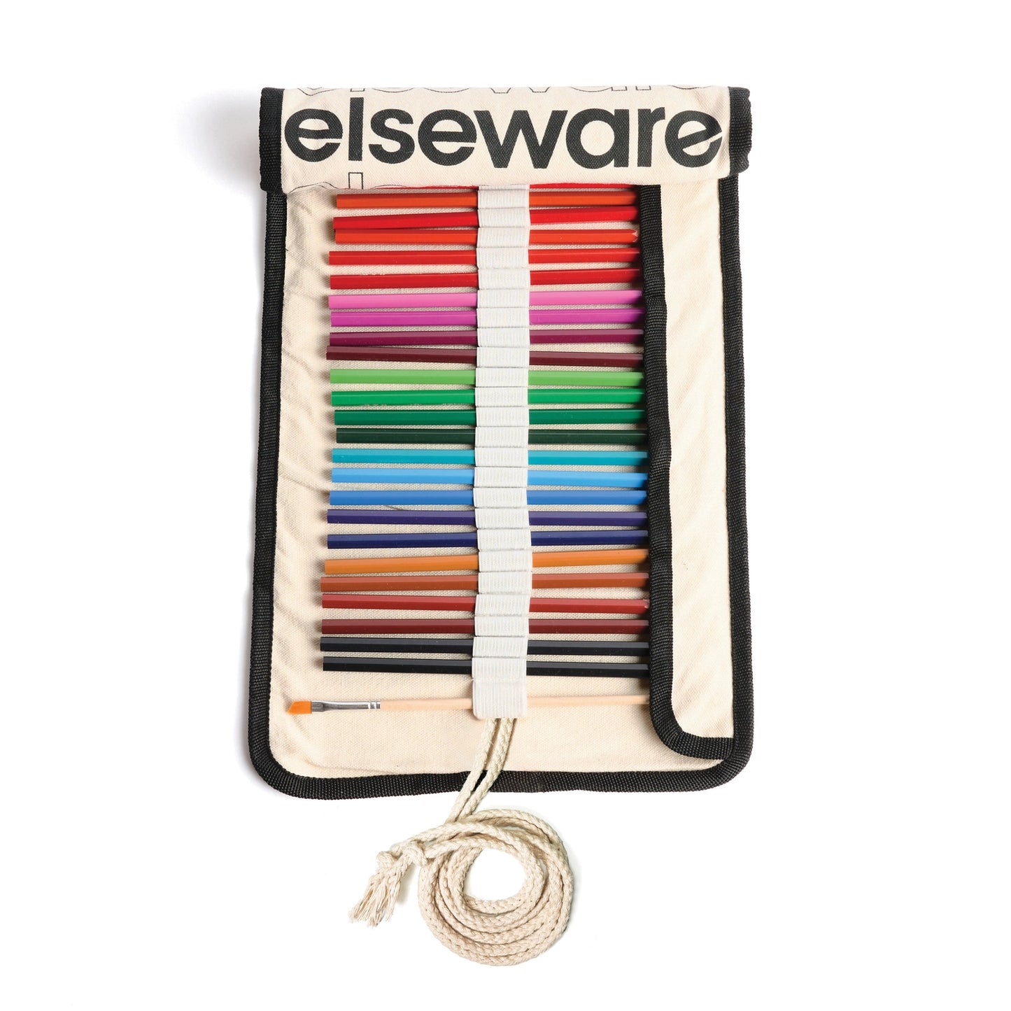 Watercolor Pencils Set with Canvas Wrap