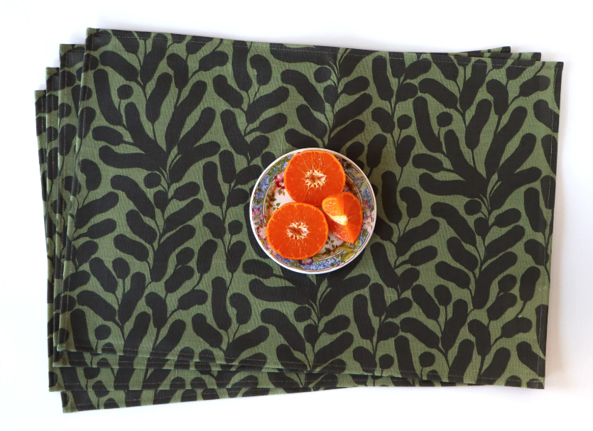 Climbing Vine Linen Placemats (set of 4)