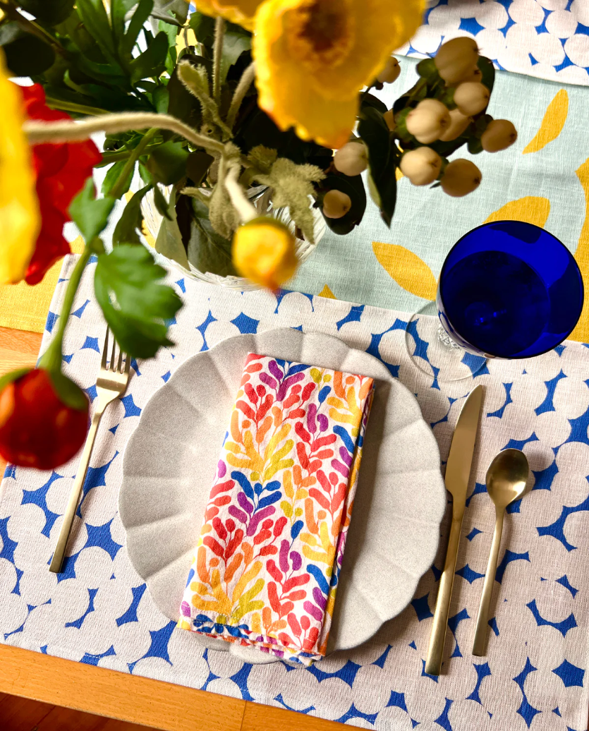Dots Linen Placemats (set of 4)