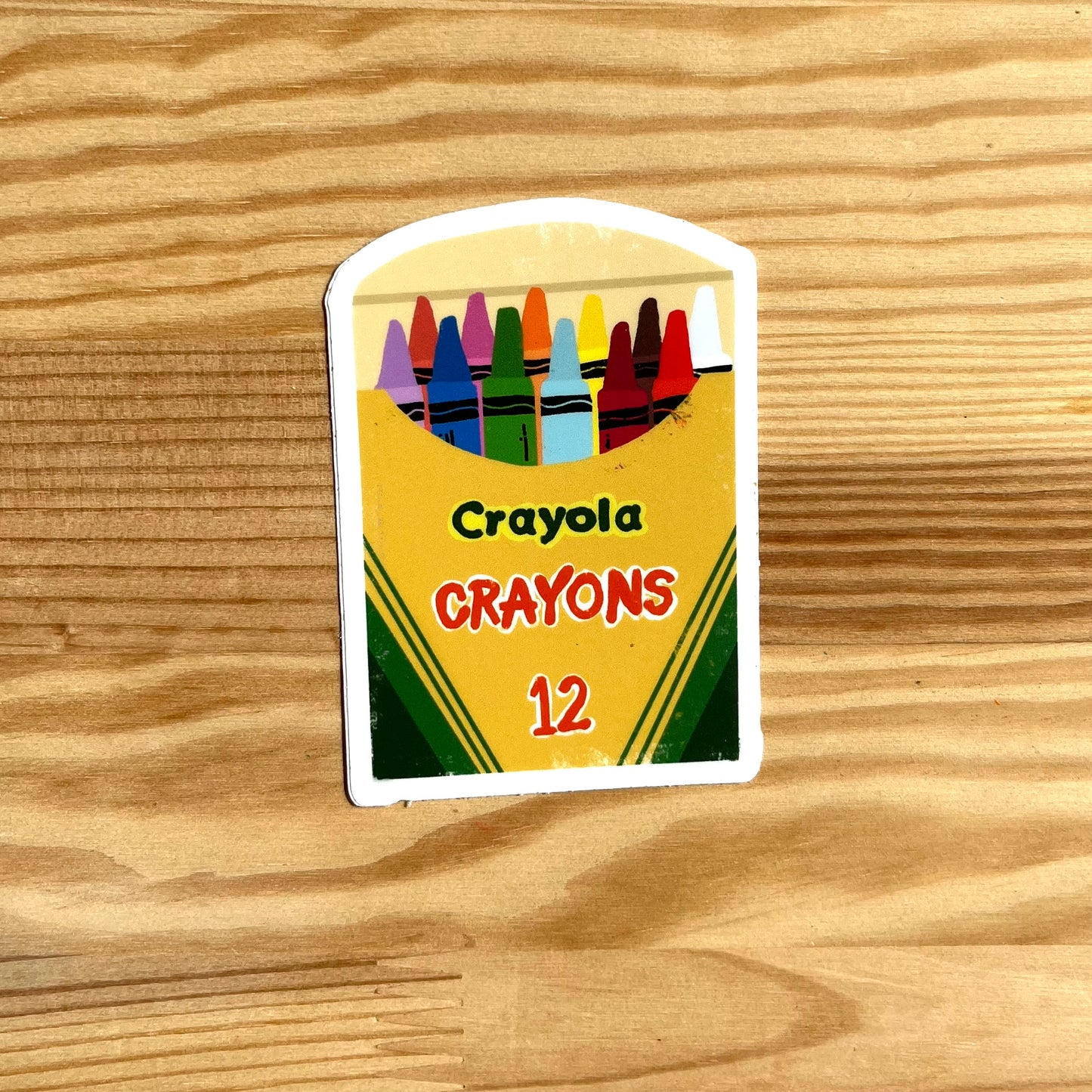Box of Crayons Sticker