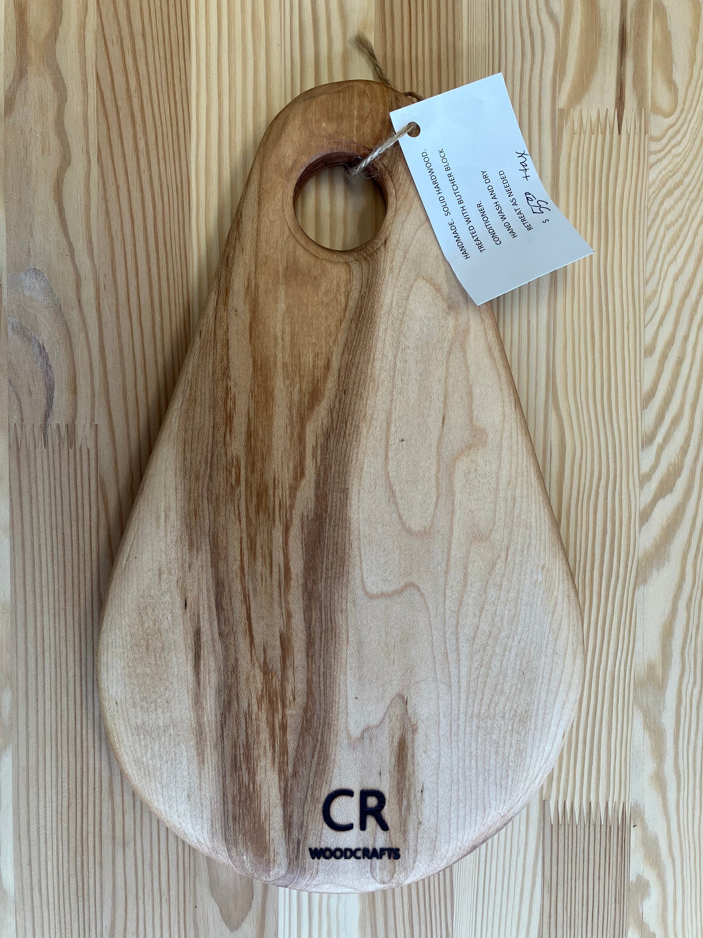 Wooden Cutting Board - Teardrop