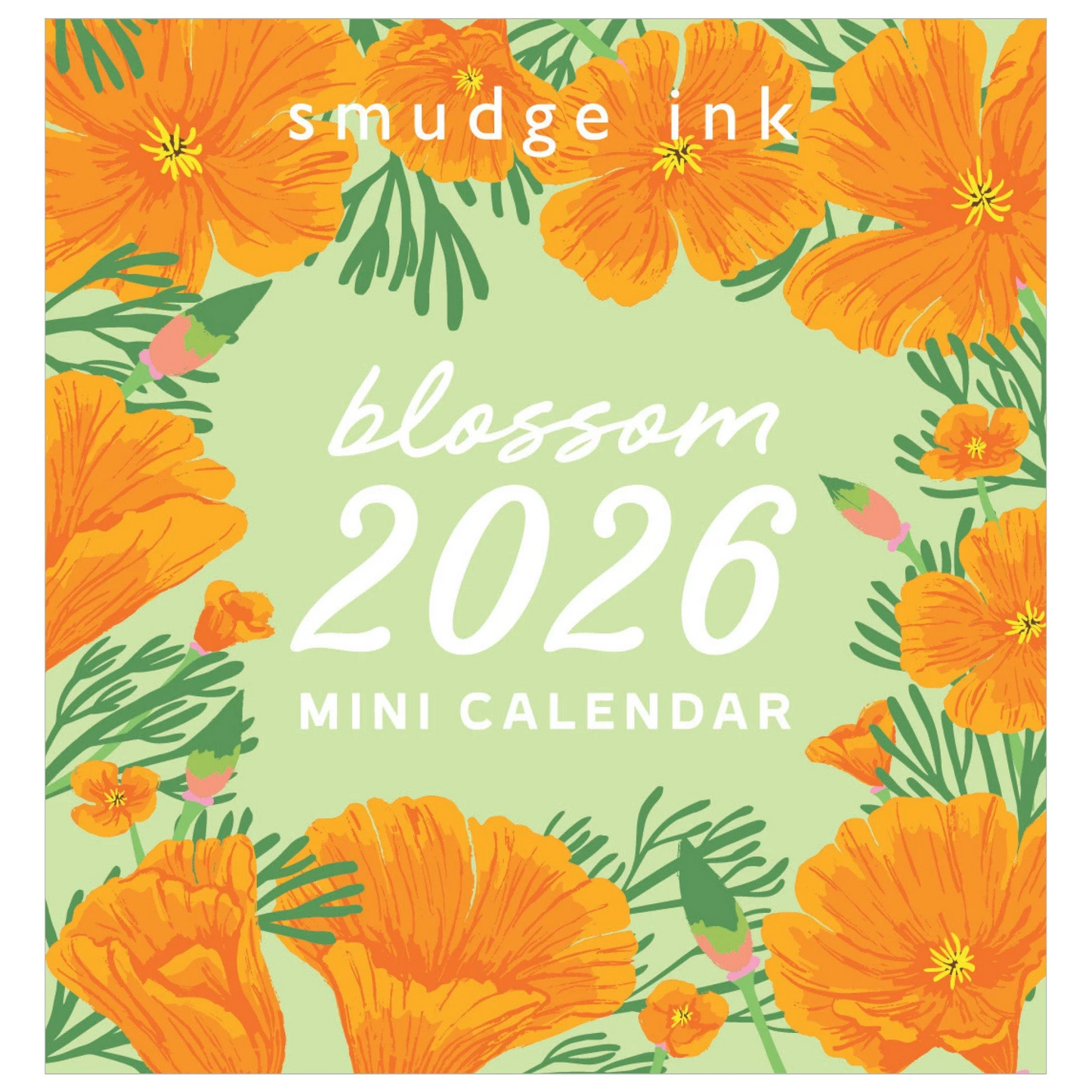 2026 Mini Calendar - Blossoms