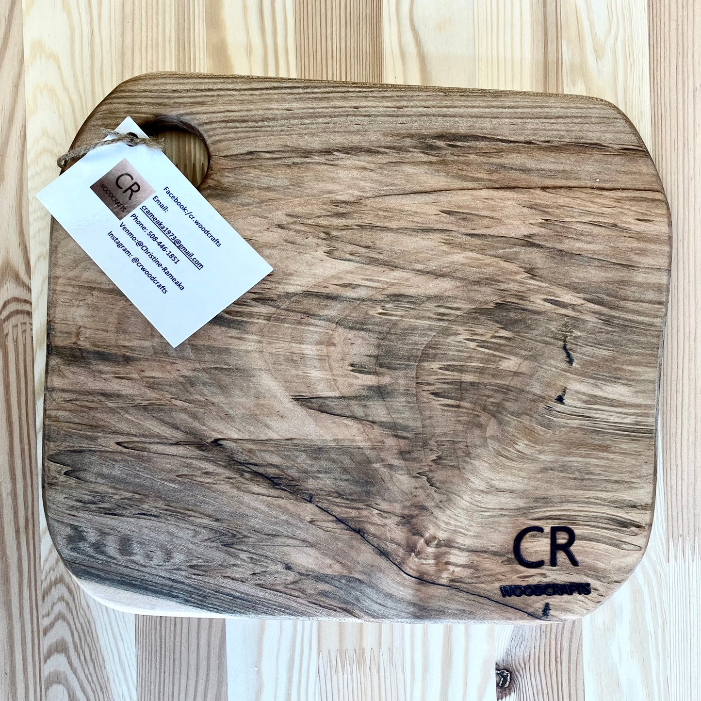 Wooden Cutting Board - Square