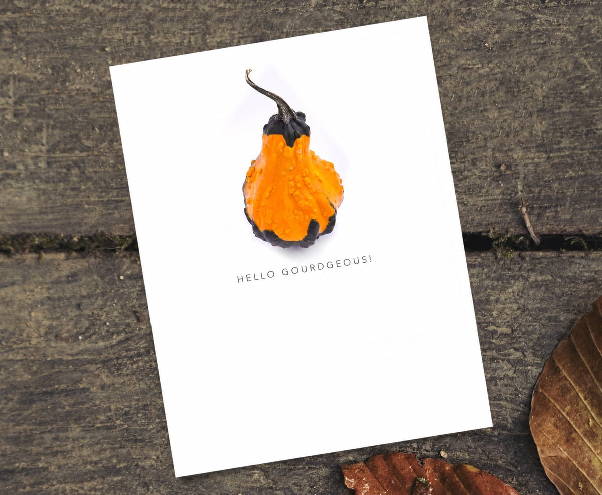 Hello, Gourdgeus! Card