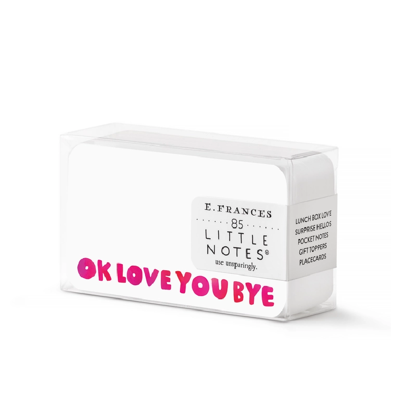 ok love you bye Little Notes(Pack of 85)
