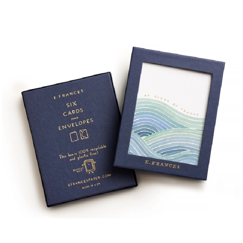 Ocean of Thanks Cards (Set of 6)