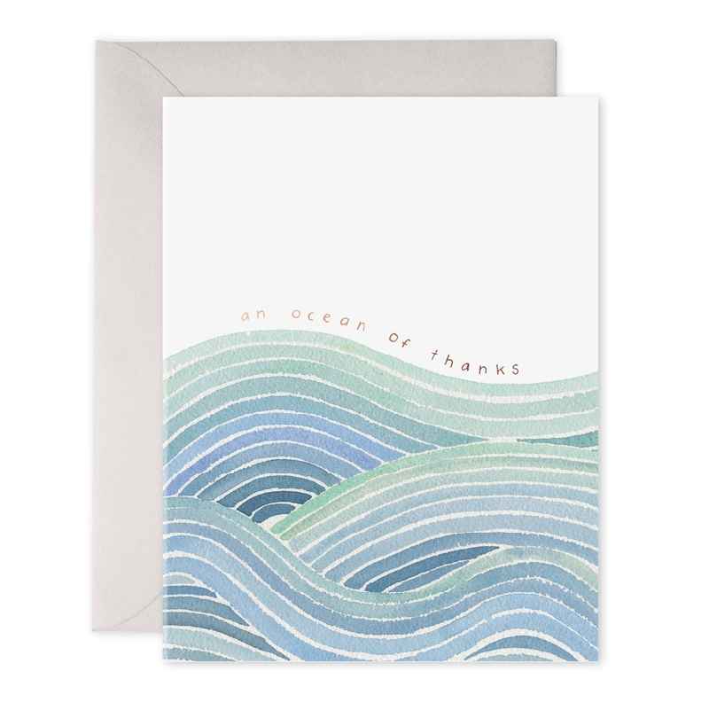 Ocean of Thanks Cards (Set of 6)