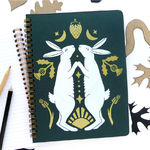 Harvest Rabbits Notebook