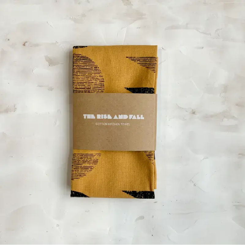 Tea Towel - Ochre Miro
