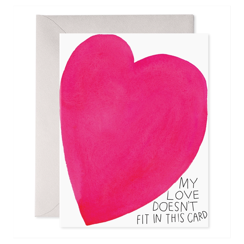 Love Doesn't Fit in This Card