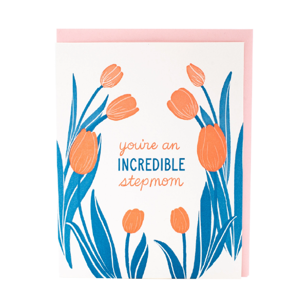 Incredible Stepmom Mother's Day Card