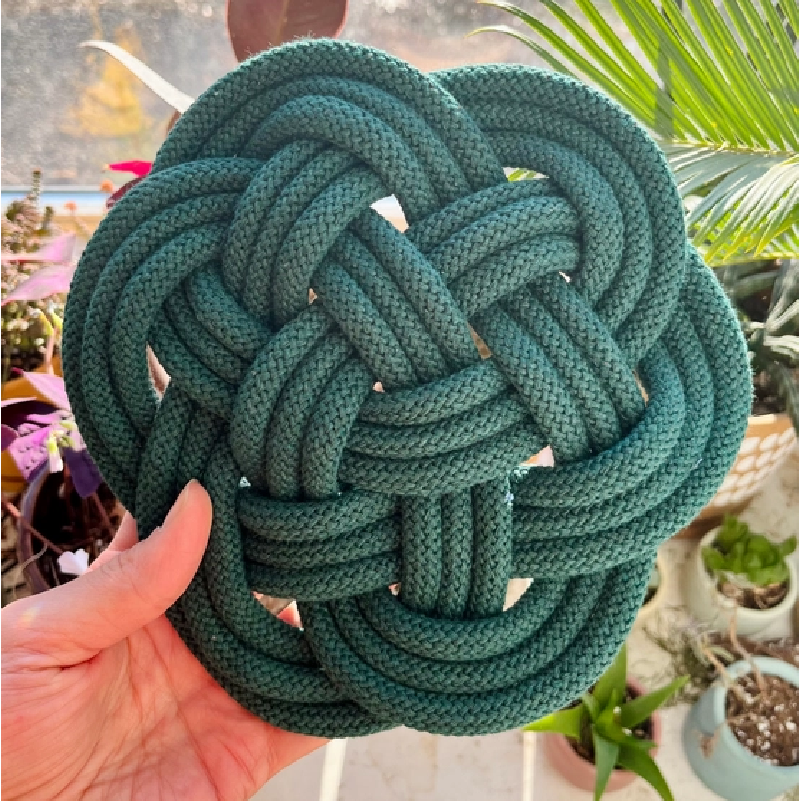 Colorful Rope Trivet