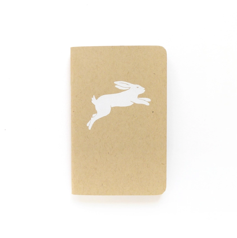 White Rabbit Pocket Jotter Rabbit