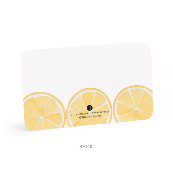 Lemon Little Notes (Pack of 85)
