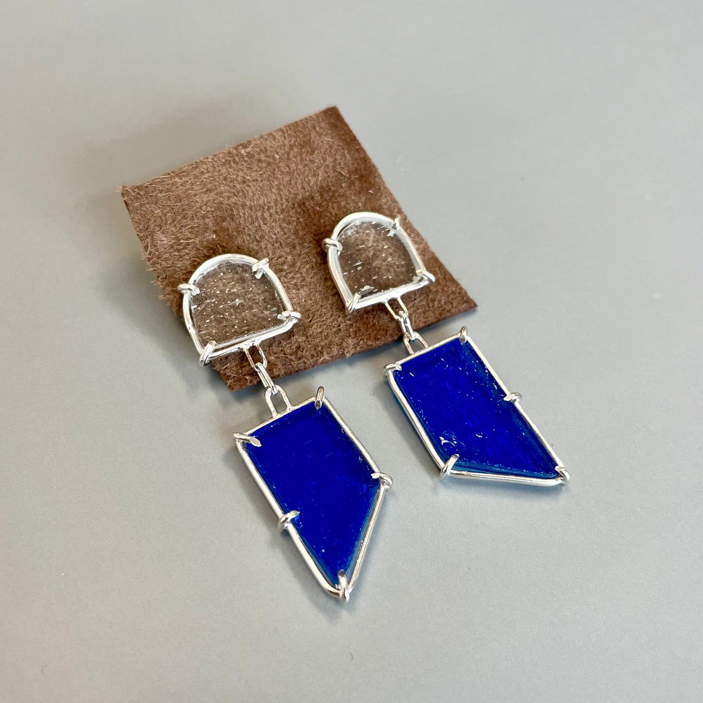 Handmade Stained Glass Earrings