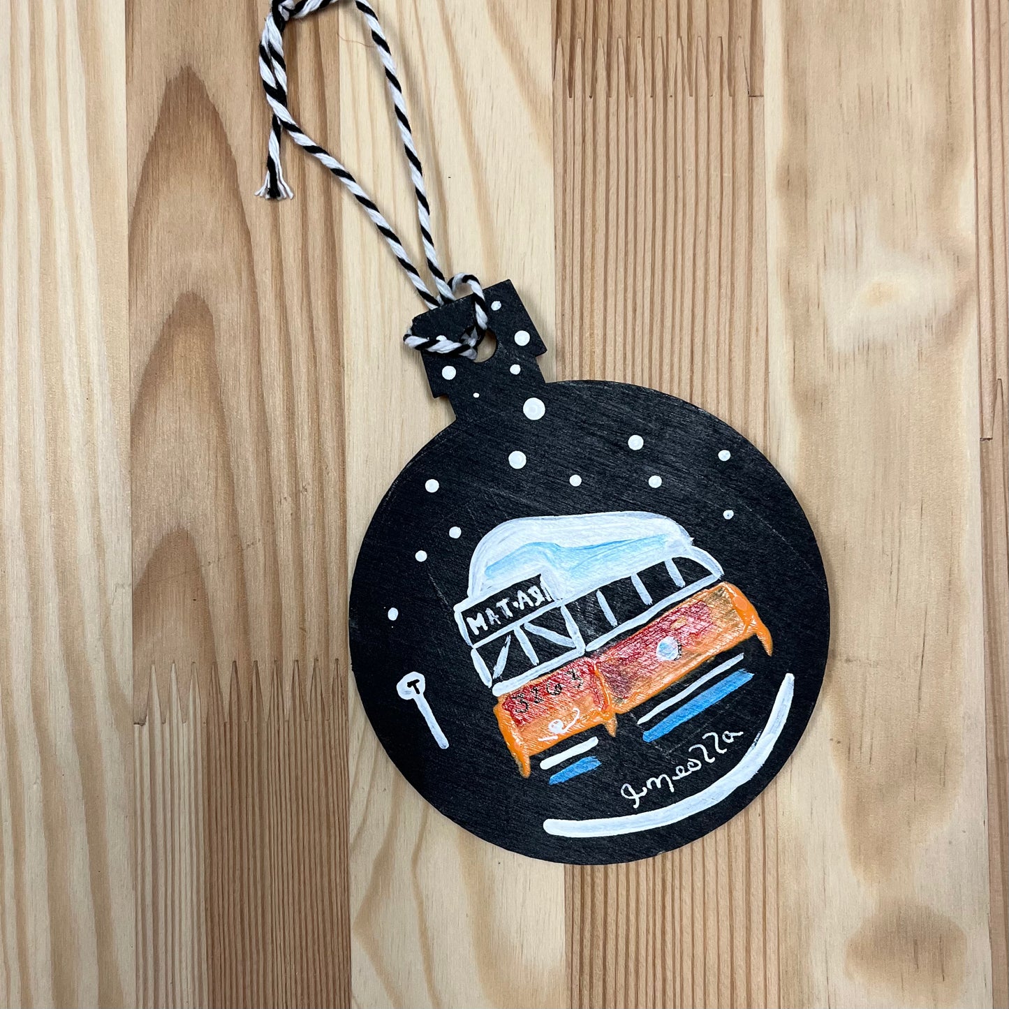 Mattapan Trolley Ornament