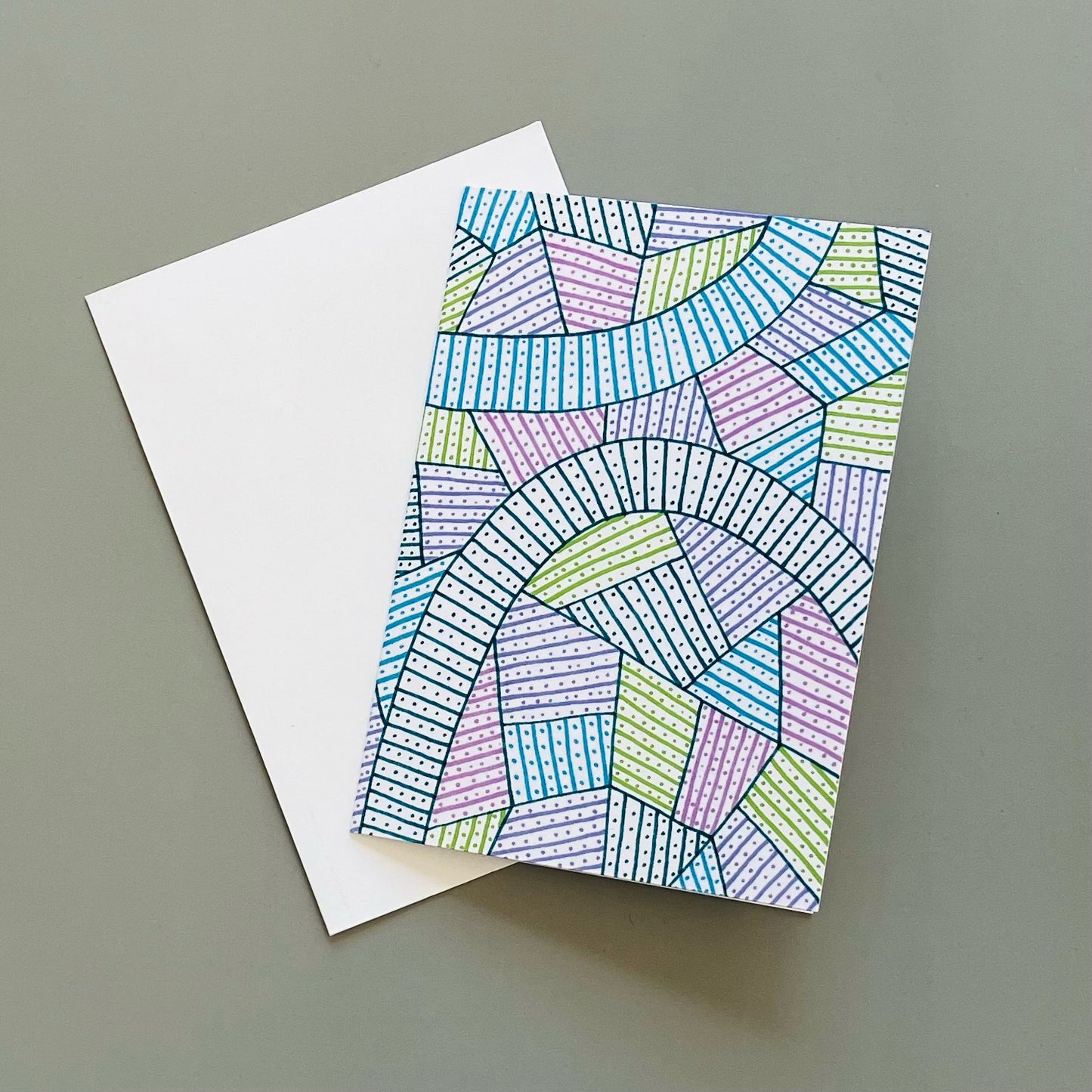 Dotted Arches Card (0212)