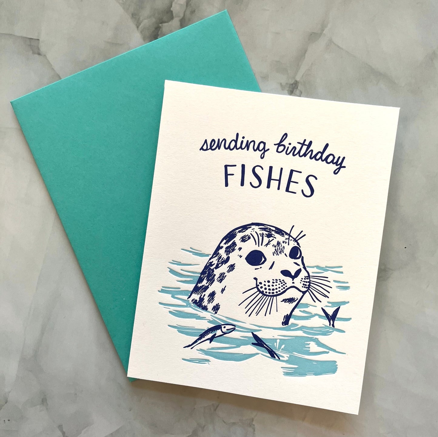 Birthday Fishes Card