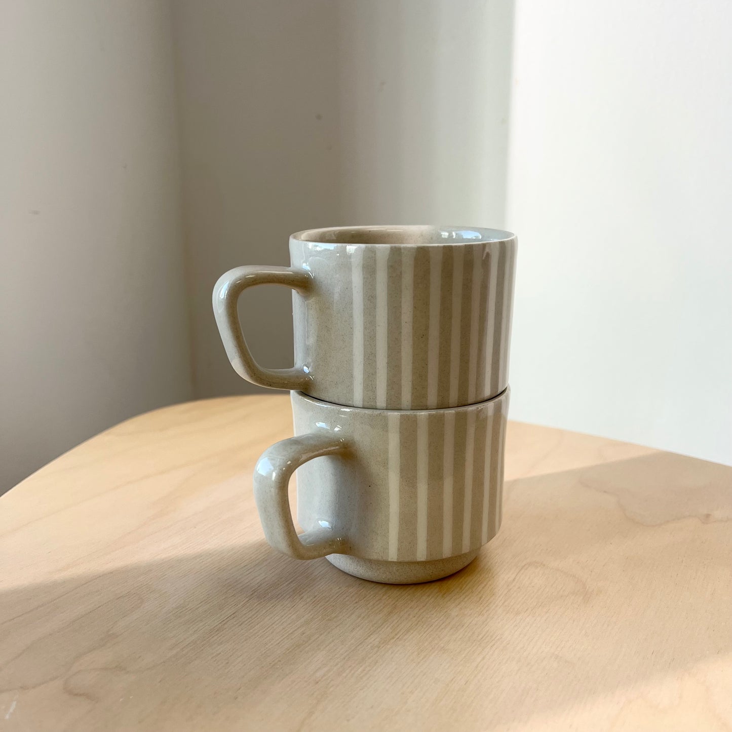 Espresso Cup - White Stripes