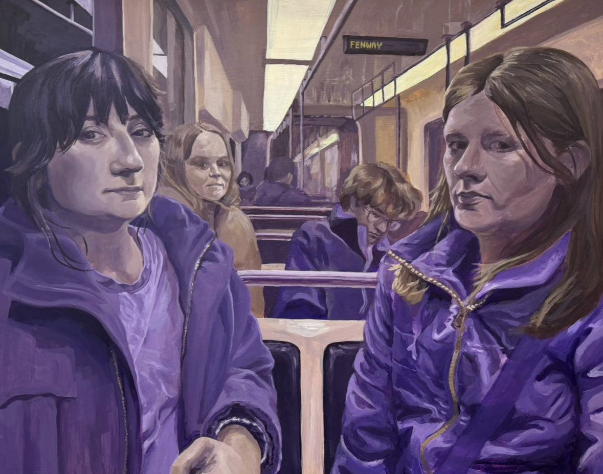 Friends on a Train by Sophia Getz