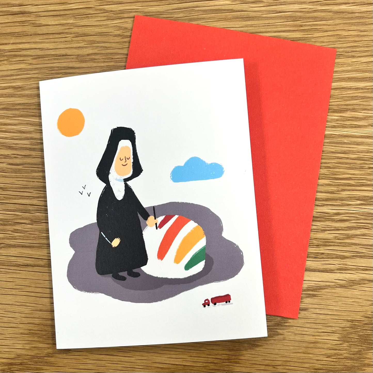 Corita Kent Gas Tank Card