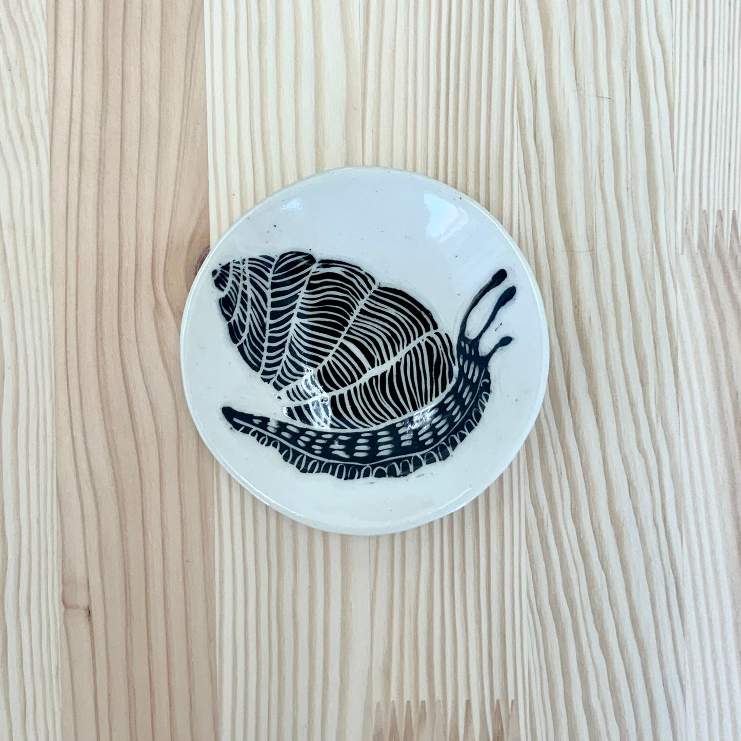 Small Dish with Snail