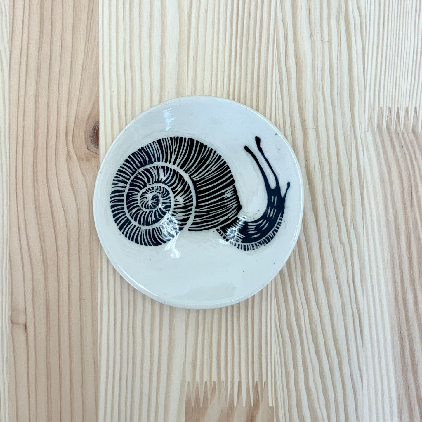 Small Dish with Snail