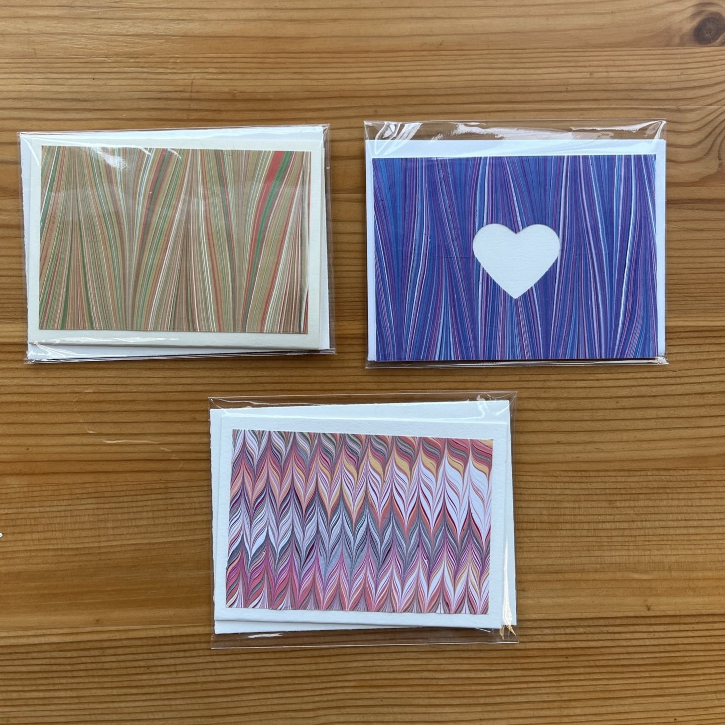 Small Blank Cards - Set of 3