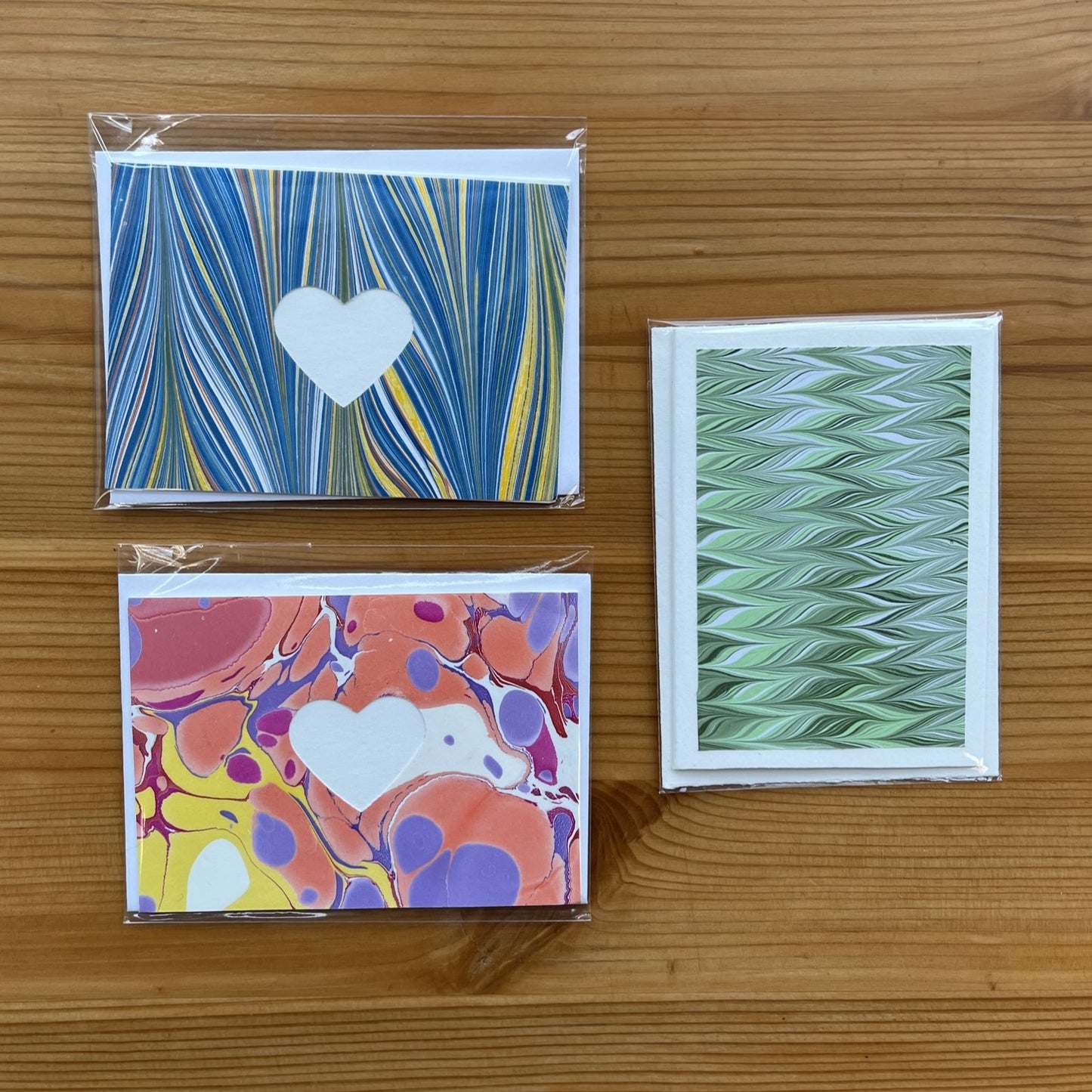 Small Blank Cards - Set of 3