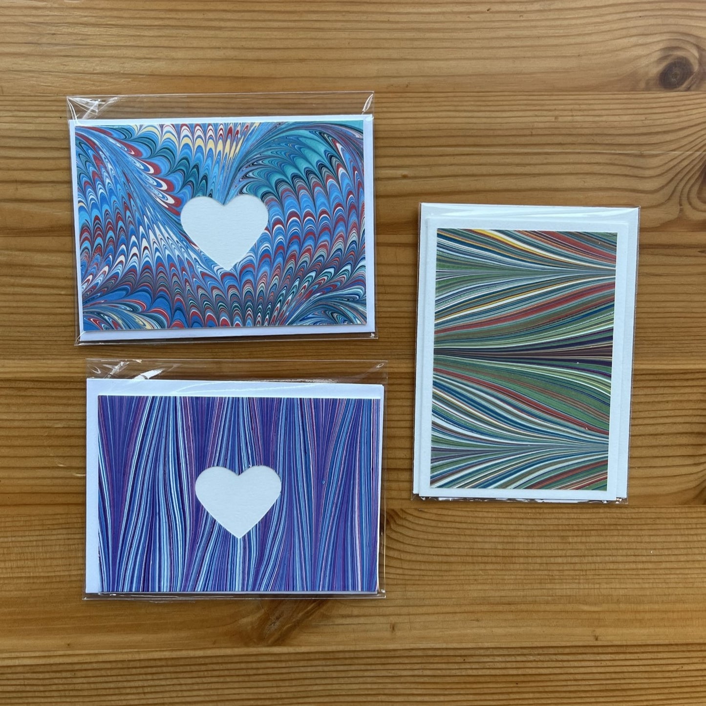 Small Blank Cards - Set of 3