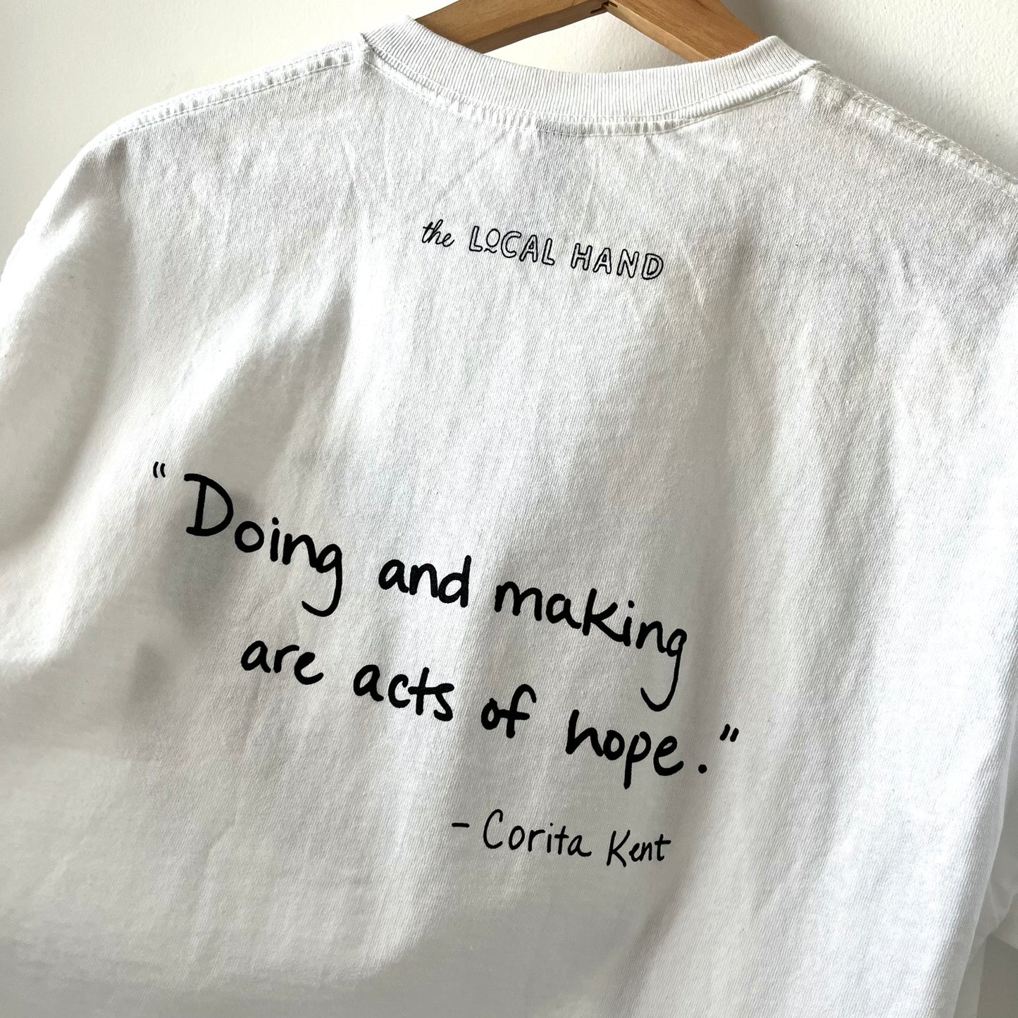 Dorchester Gas Tank Swash T-Shirt - White