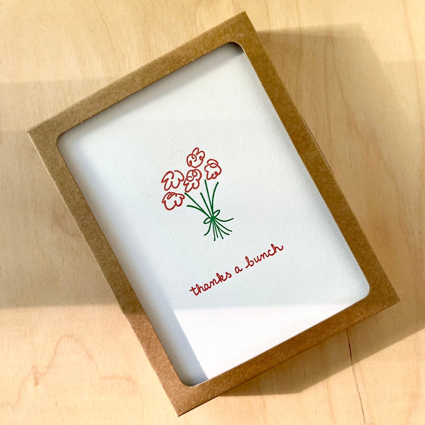 Thanks a Bunch Cards (Set of 6)