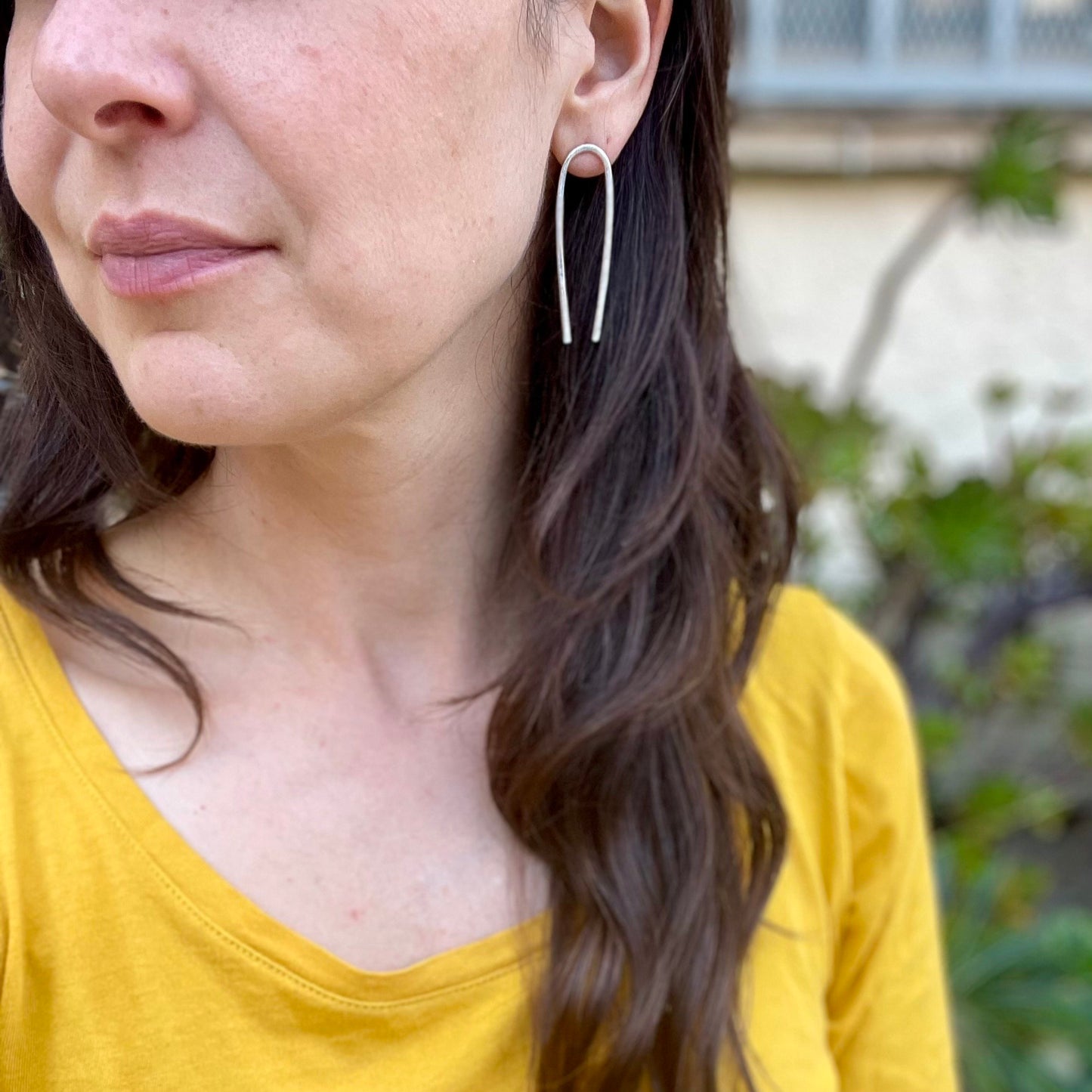 Wishbone Post Earrings