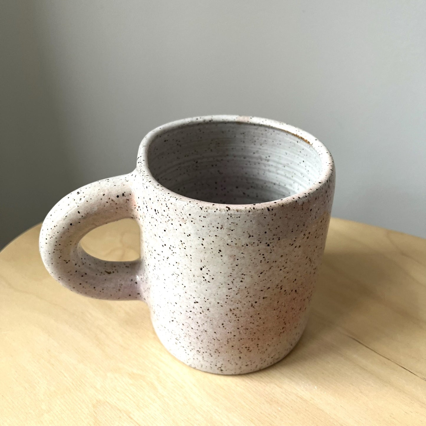 Pink Speckled Mug