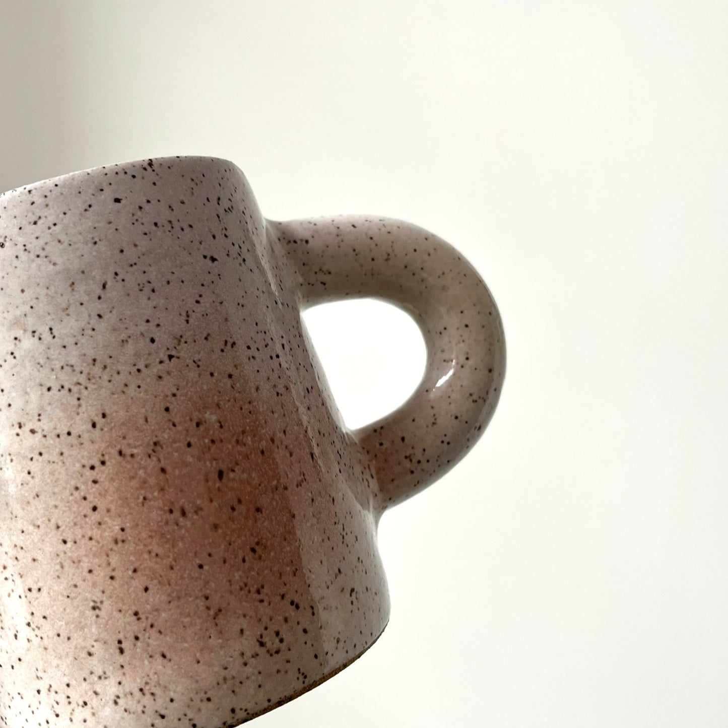 Pink Speckled Mug
