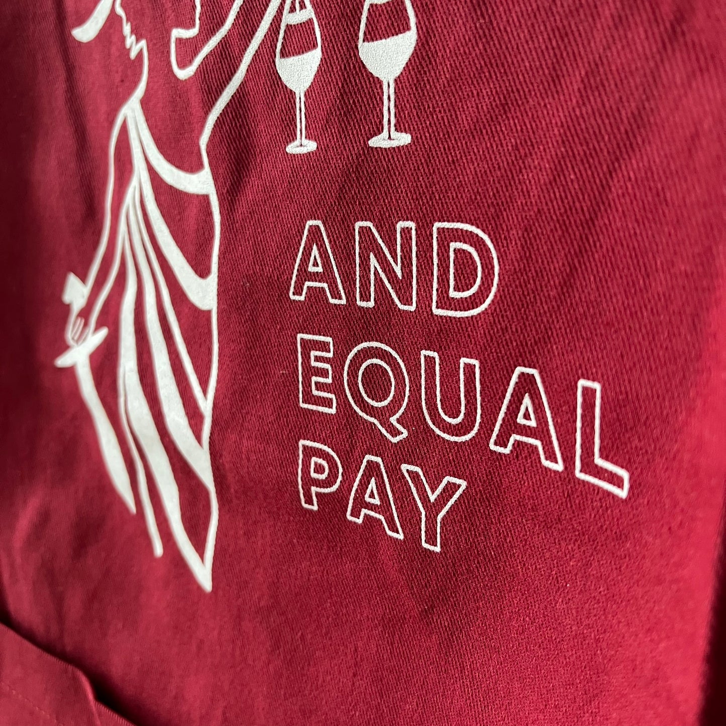 Apron - Cabernet and Equal Pay