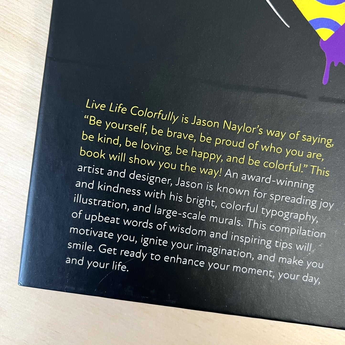 Live Life Colorfully Book