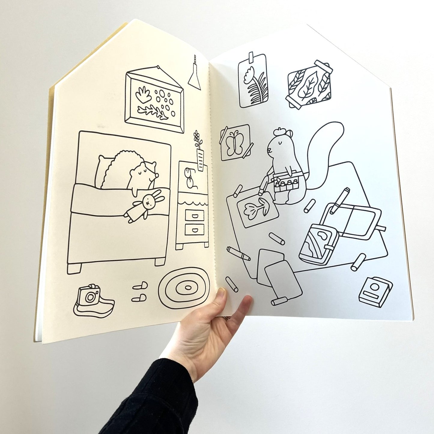 House Coloring Book