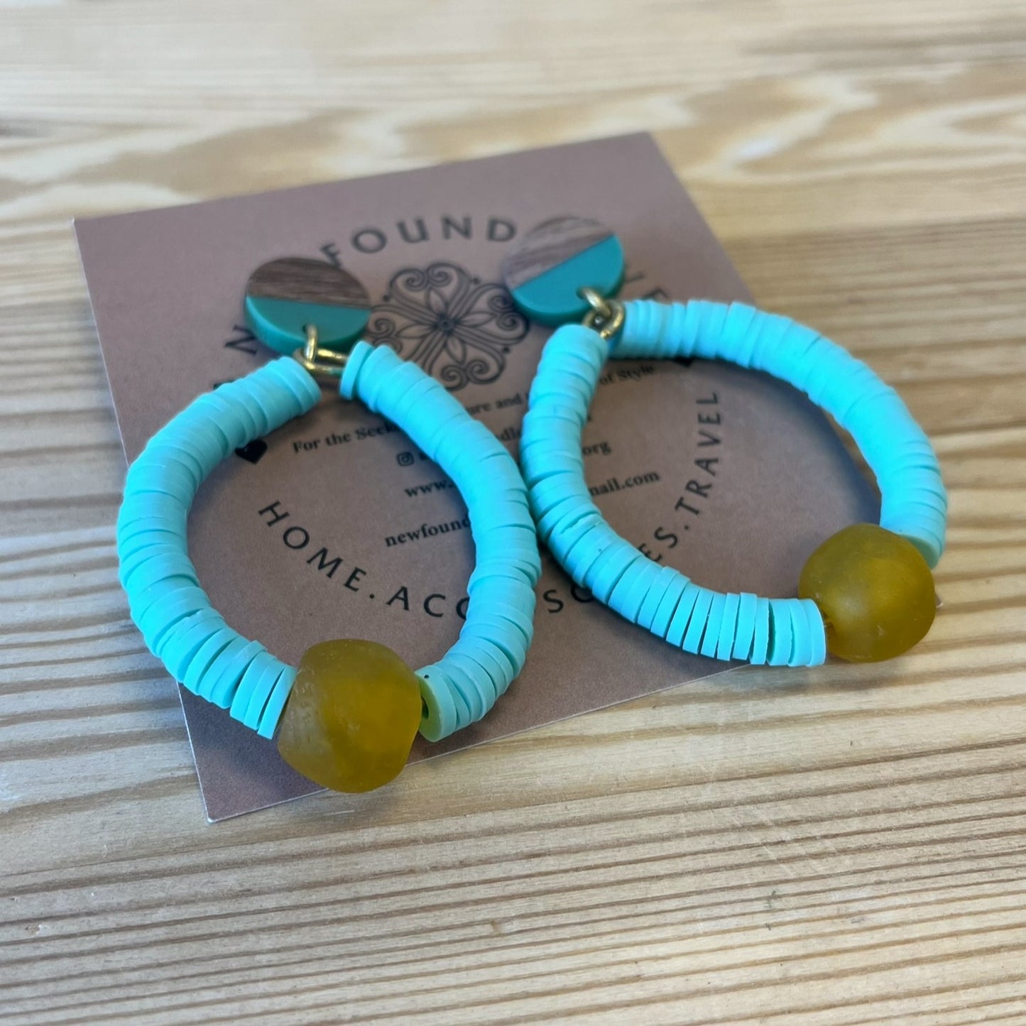 Happy Hoop Earrings