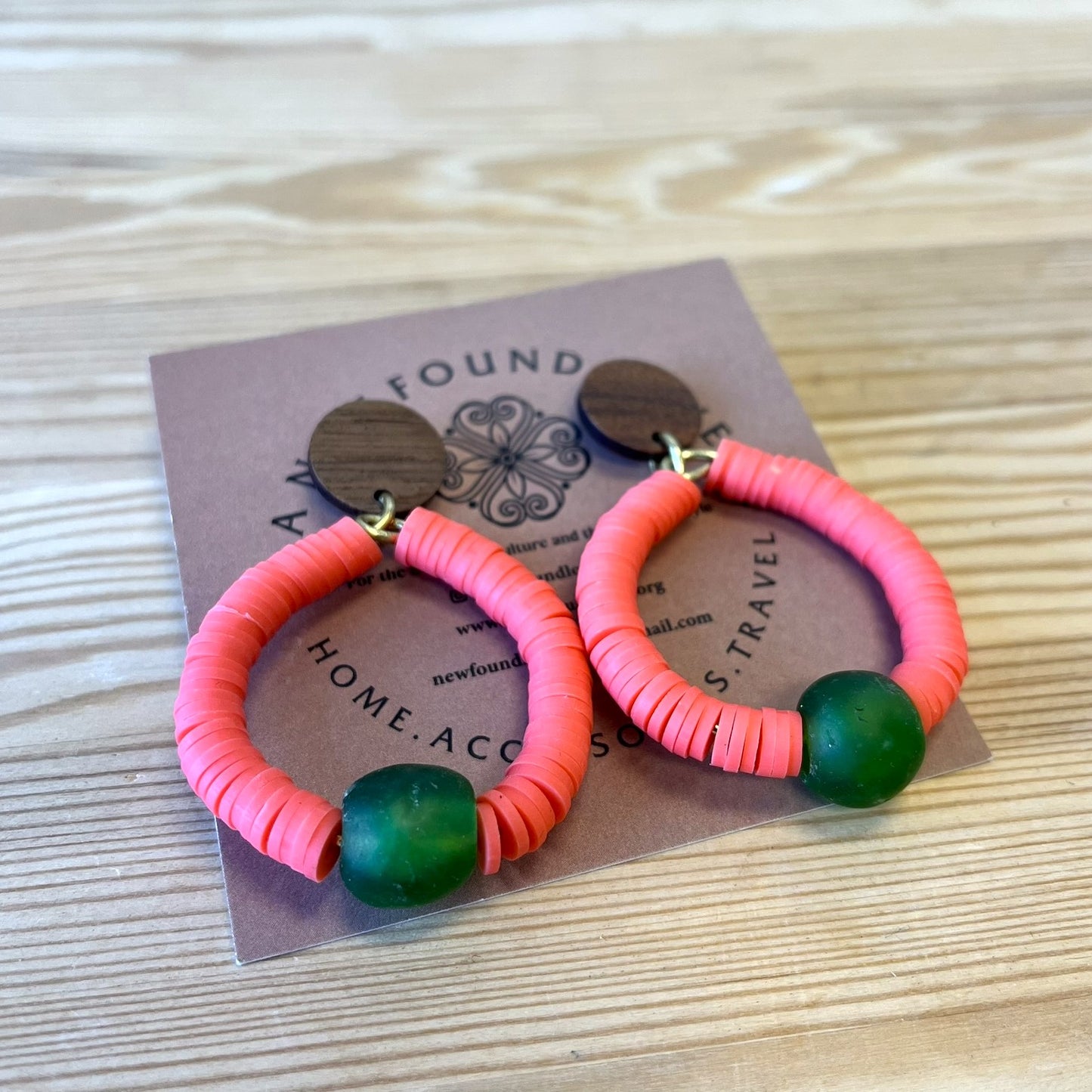 Happy Hoop Earrings