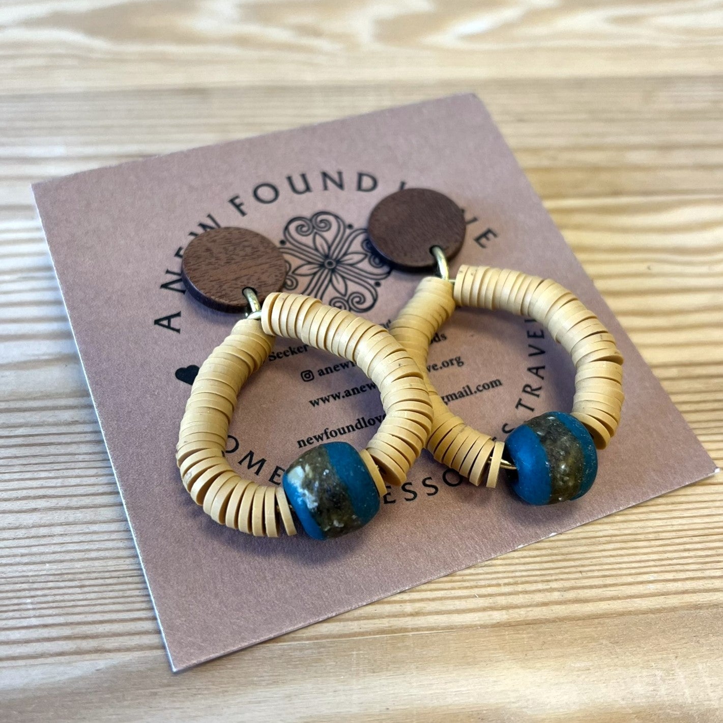 Happy Hoop Earrings