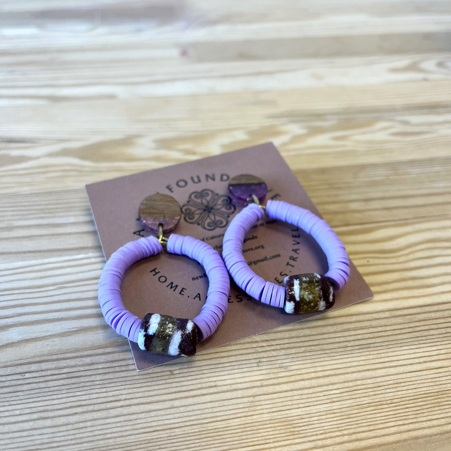 Happy Hoop Earrings